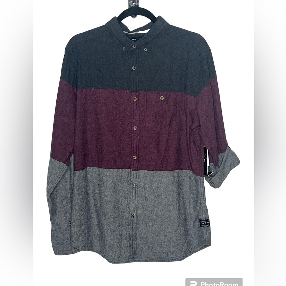 NWT Ocean Current Button Down Shirt Sz Med